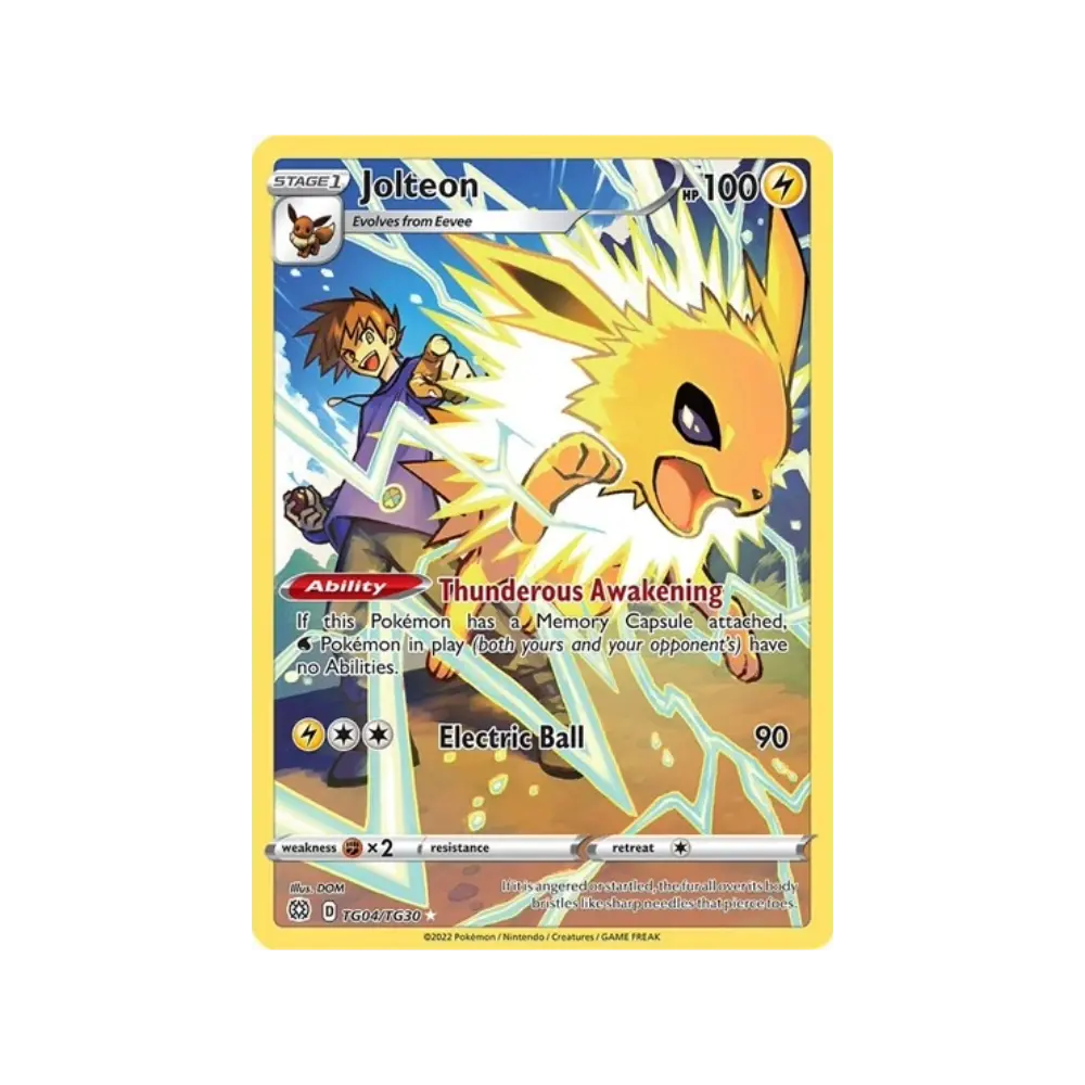 Jolteon TG04 Brilliant Stars NM