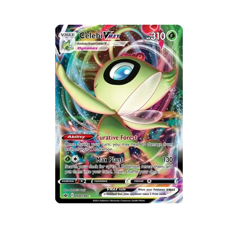 Celebi VMAX 008 Chilling Reign NM