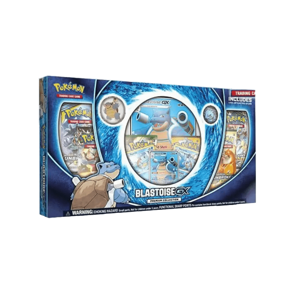 Blastoise GX Premium Collection Box Sun & Moon - DKAPNS CARDS