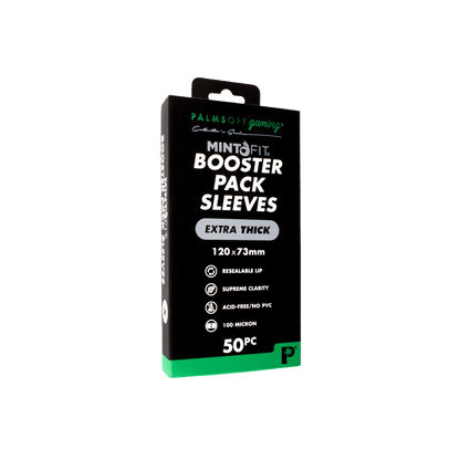 Booster Pack Mint-Fit Sleeves - Extra Thick 50pc - DKAPNS CARDS