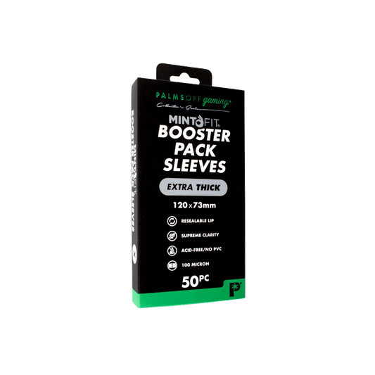 Booster Pack Mint-Fit Sleeves - Extra Thick 50pc - DKAPNS CARDS