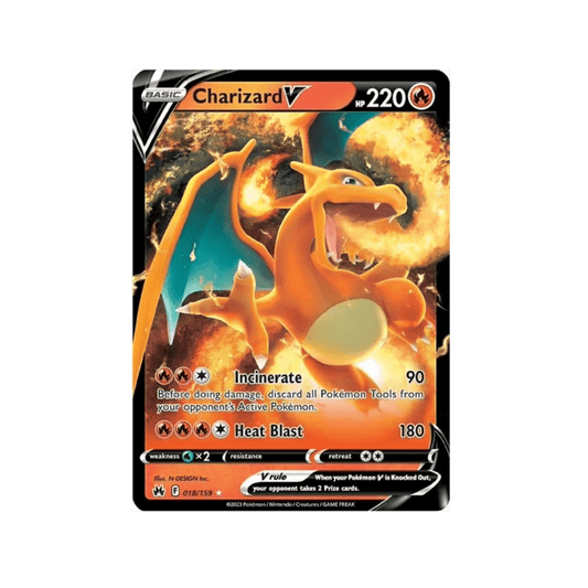 Charizard V 18 Crown Zenith - DKAPNS CARDS