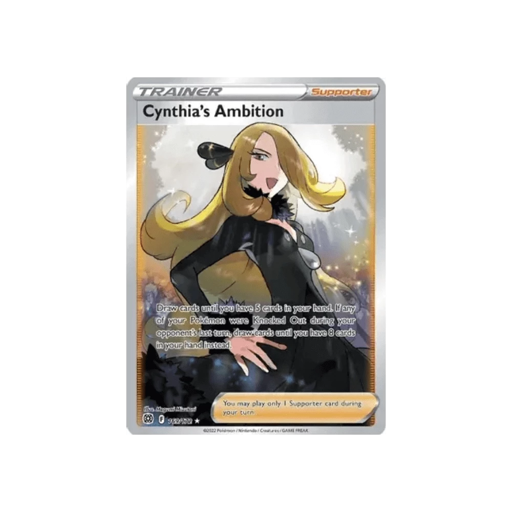 Cynthia's Ambition (Full Art) Ultra Rare 169 Brilliant Stars - DKAPNS CARDS