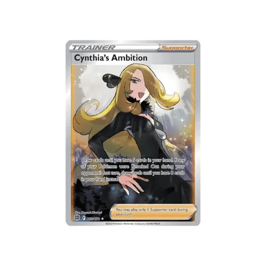 Cynthia's Ambition (Full Art) Ultra Rare 169 Brilliant Stars - DKAPNS CARDS