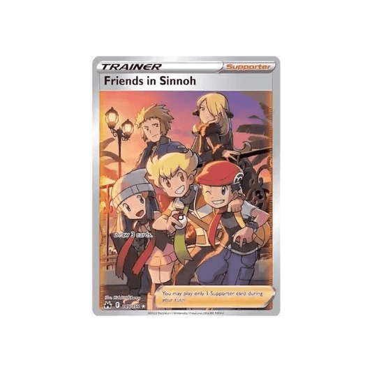 Friends in Sinnoh Full Art Ultra Rare 149 Crown Zenith - DKAPNS CARDS