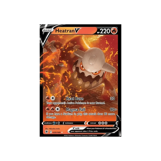 Heatran V Ultra Rare 025/189 - DKAPNS CARDS