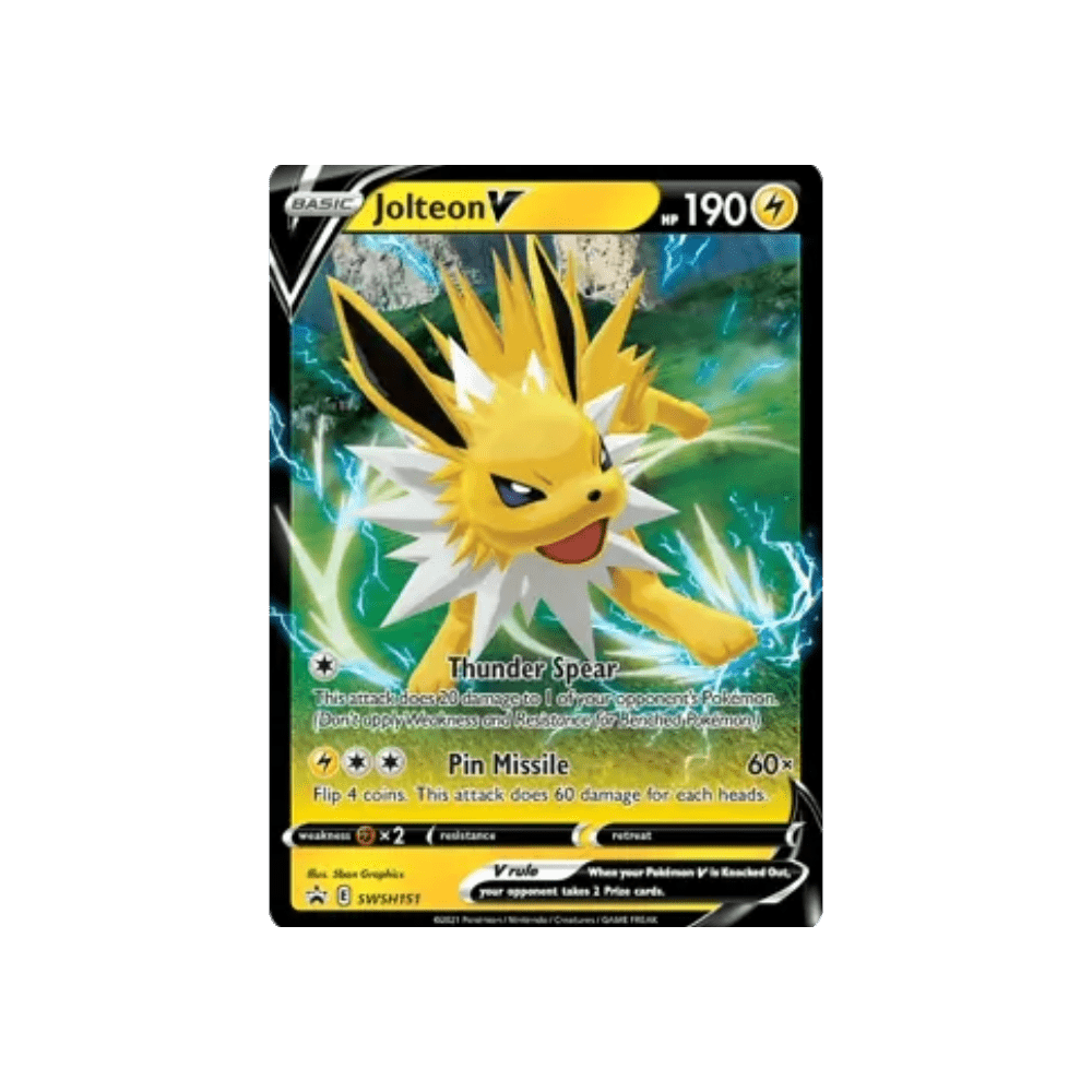 Jolteon V - SWSH151 Pokemon Promo SWSH151 Sword & Shield Promo - DKAPNS CARDS