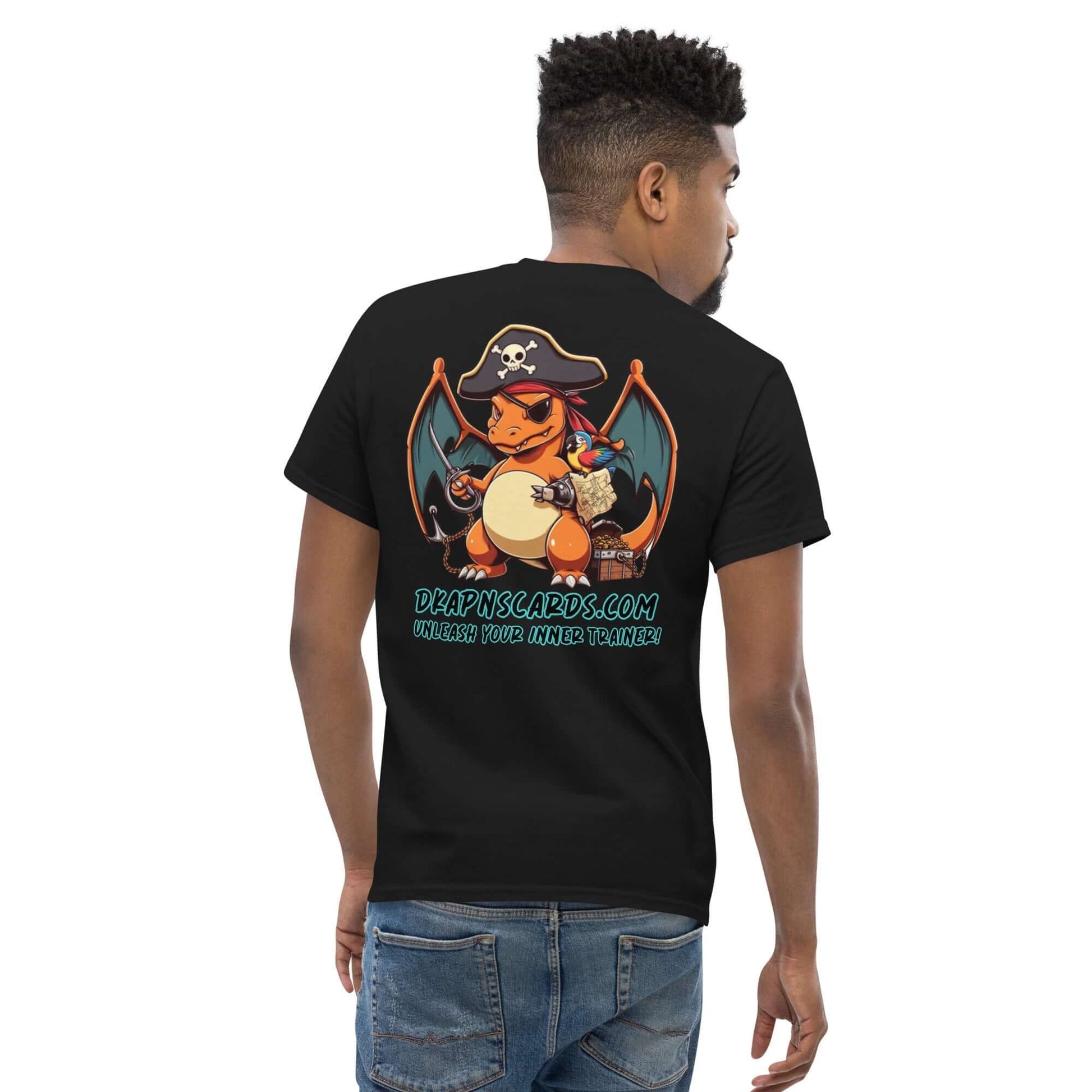 Men's classic Pokemon T-Shirt 'Charizard' - DKAPNS CARDS