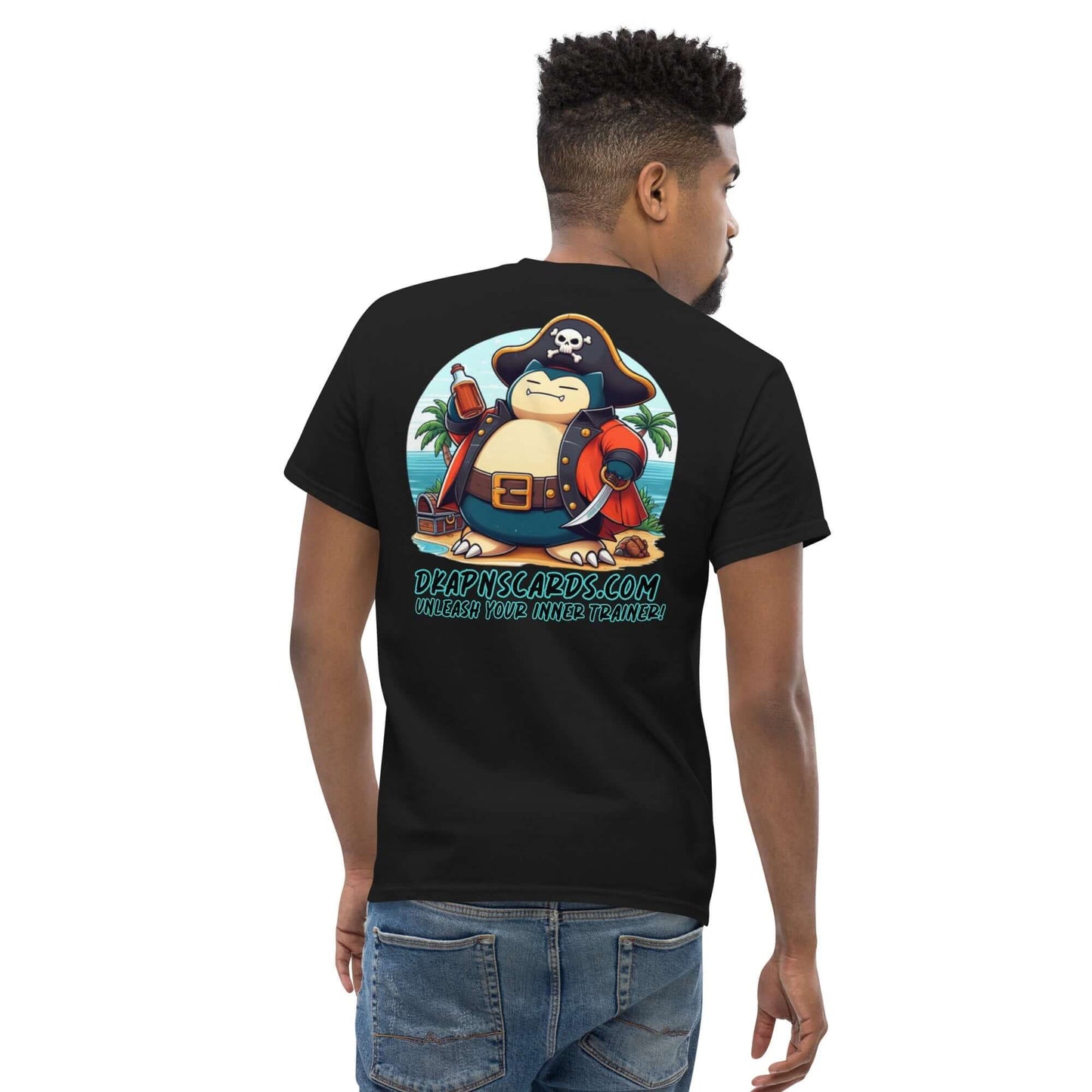 Men's classic Pokemon T-Shirt 'Snorlax' - DKAPNS CARDS