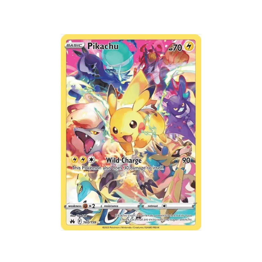 Pikachu 160 Crown Zenith - DKAPNS CARDS