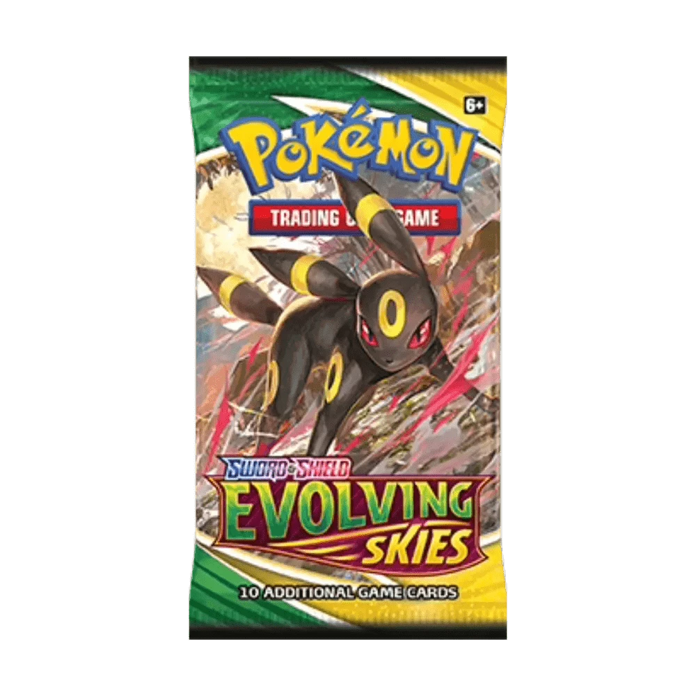 Pokemon TCG Sword and Shield Evolving Skies Booster Pack - DKAPNS CARDS