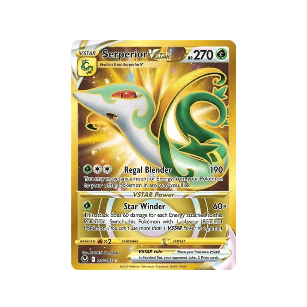 Serperior VSTAR 210 Silver Tempest - DKAPNS CARDS