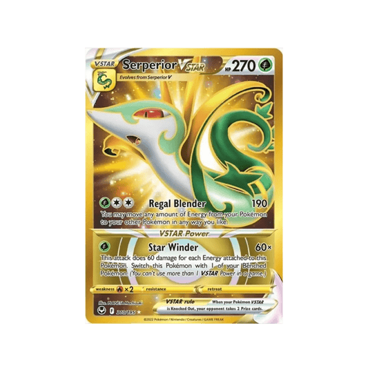 Serperior VSTAR 210 Silver Tempest - DKAPNS CARDS