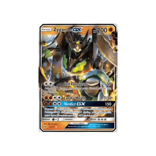 Zygarde GX Ultra Rare 73 Forbidden Light - DKAPNS CARDS